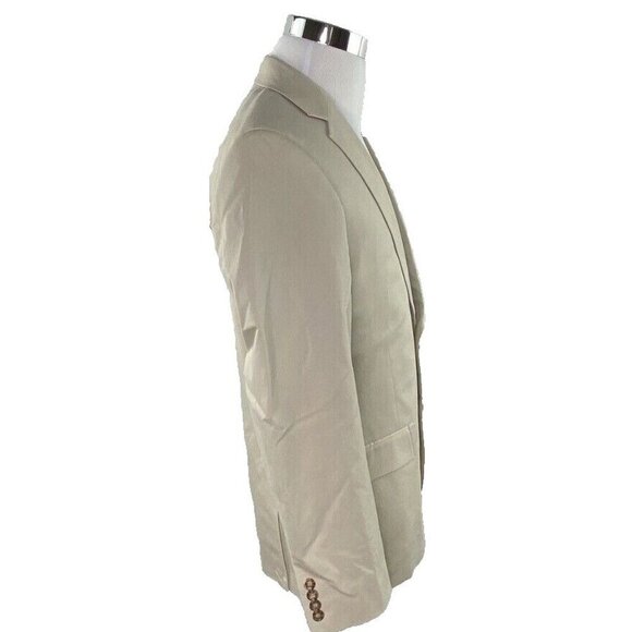 J.Crew Men's $298 Thompson Stretch Suit Jacket Stretch Chino Size 42R BA491 - Picture 9 of 10